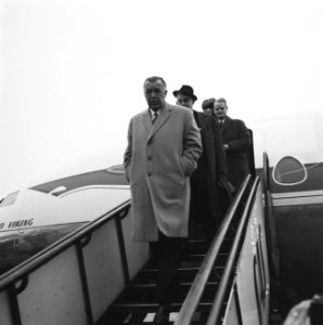 Prins Bertil van Zweden op Schiphol, Bestanddeelnr 915-9800