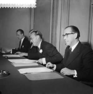 Prins Bernhard presideert de jaarvergadering van de Stichting Nederlandse Organi, Bestanddeelnr 911-1149