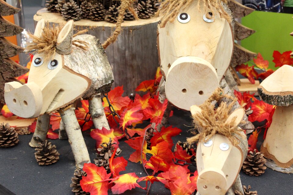 Wood deco decoration