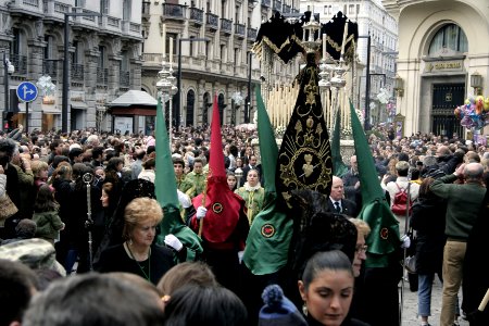 Procesión de la Semana Santa en Granada, España 04