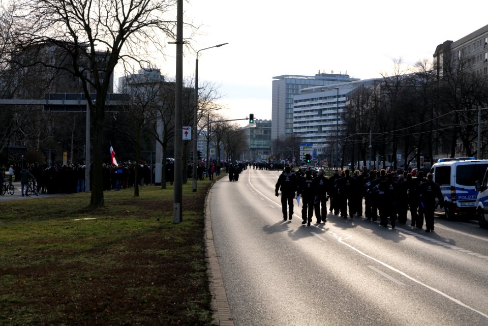 Pro fascist protest Dresden 2020-02-15 17