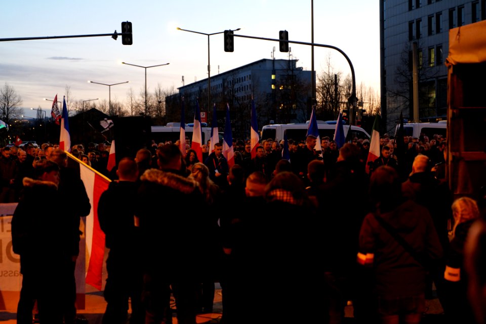 Pro fascist protest Dresden 2020-02-15 53
