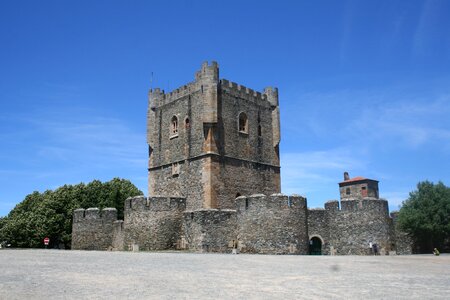 Bragança castle castle wall photo