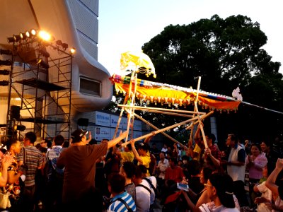Procession at Laos festival in Yoyogi