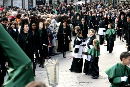 Procesión de la Semana Santa en Granada, España 01