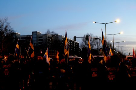 Pro fascist protest Dresden 2020-02-15 54
