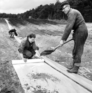 Proefaanleg vijver aan de Koningsweg te Arnhem, Bestanddeelnr 163-0727