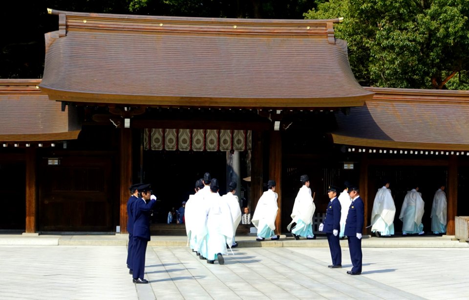 Procession - Meiji Shrine - Tokyo, Japan - DSC05469