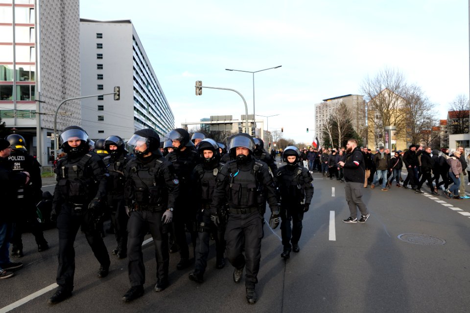 Pro fascist protest Dresden 2020-02-15 24