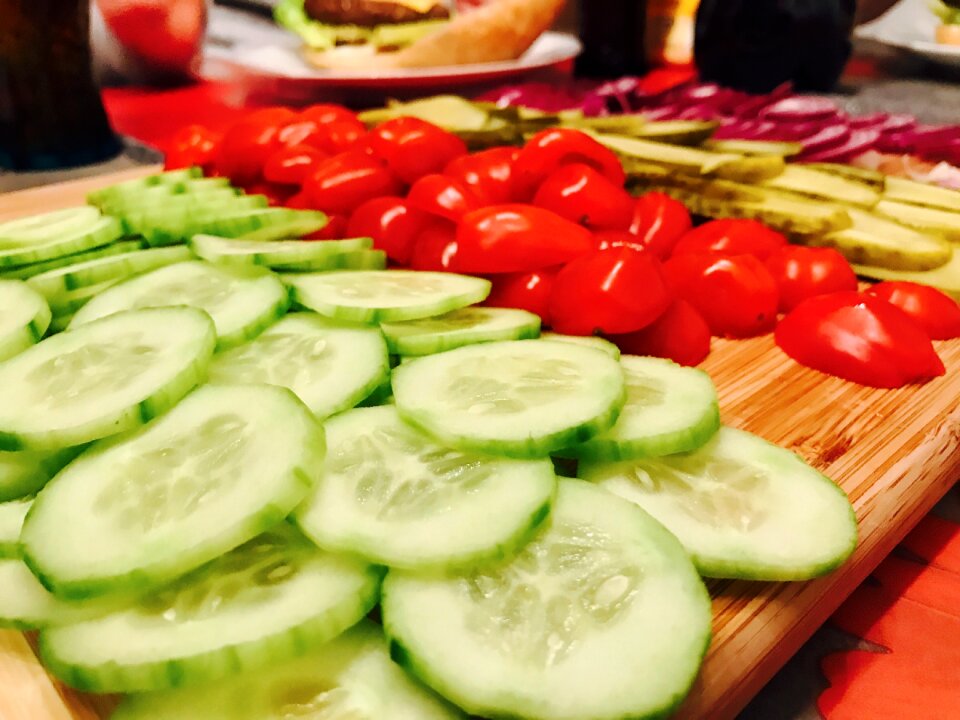 Salad nutrition tomato