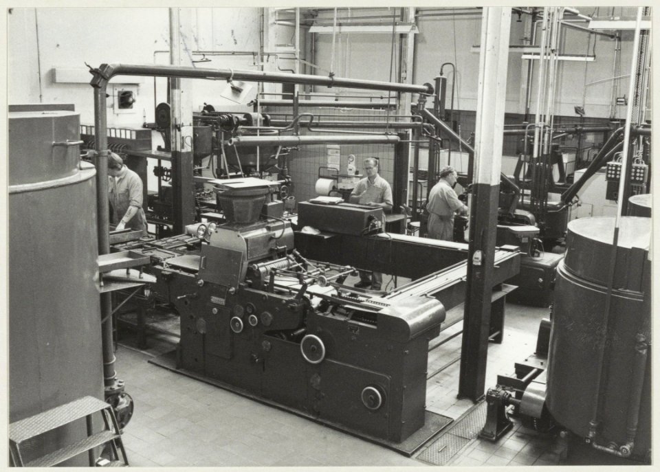 Productiehal van de Unionfabriek. NL-HlmNHA 54013877