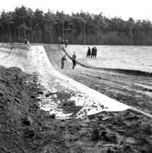 Proefaanleg vijver aan de Koningsweg te Arnhem, Bestanddeelnr 163-0729