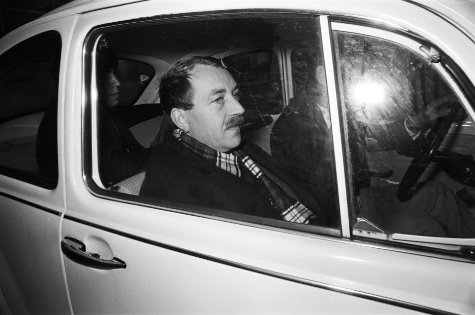 Proces tegen RAF-lid Kurt Folkerts in Utrecht aankomst Officier van Justitie , , Bestanddeelnr 929-4717