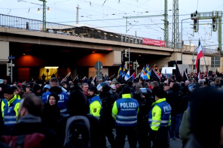 Pro fascist protest Dresden 2020-02-15 47