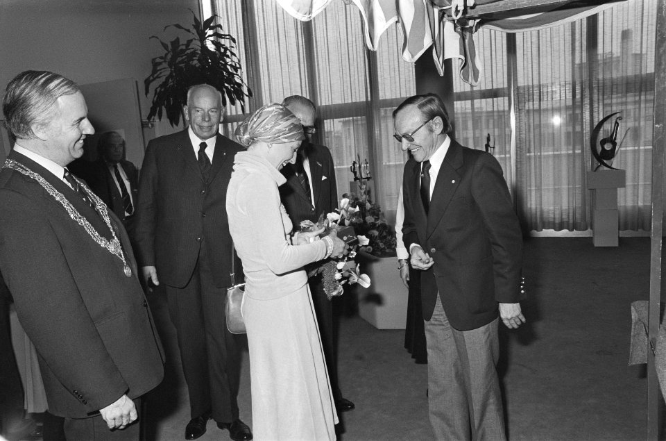 Prinses Margriet woont in Den Haag symposium bij van Rheumabestrijding Margriet, Bestanddeelnr 928-8428