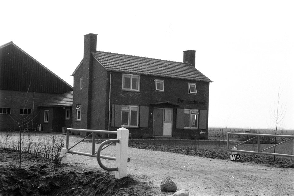 Proefboerderij De Hardepoel aan de Rijkswijksveldweg te Rijswijk (ruiverkaveli, Bestanddeelnr 170-1860