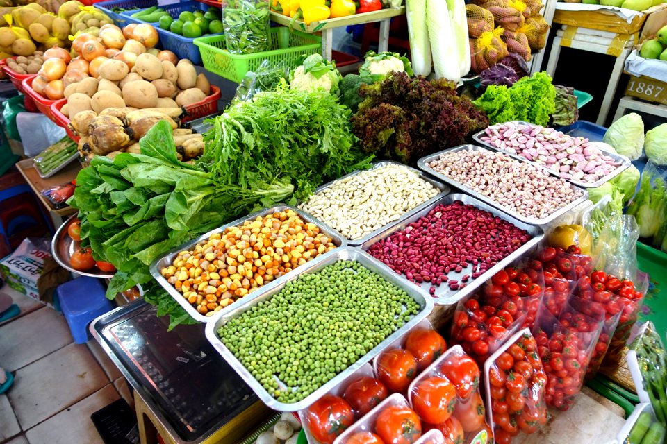 Produce in Ben Thanh Market - Ho Chi Minh City, Vietnam - DSC01102