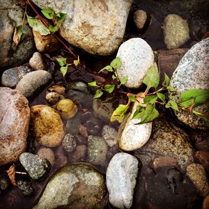 Storm valley landscape composition photo