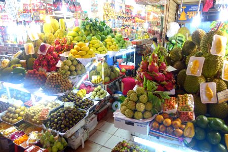 Produce in Ben Thanh Market - Ho Chi Minh City, Vietnam - DSC01088