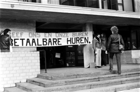 Proces tegen Jan Witte omdat zijn huurschuld is opgelopen tot 8000 gulden. Jan W, Bestanddeelnr 932-0433