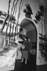 Prinses Margriet opent tentoonstelling Onze meesters van het landschap in Rijk, Bestanddeelnr 934-0916
