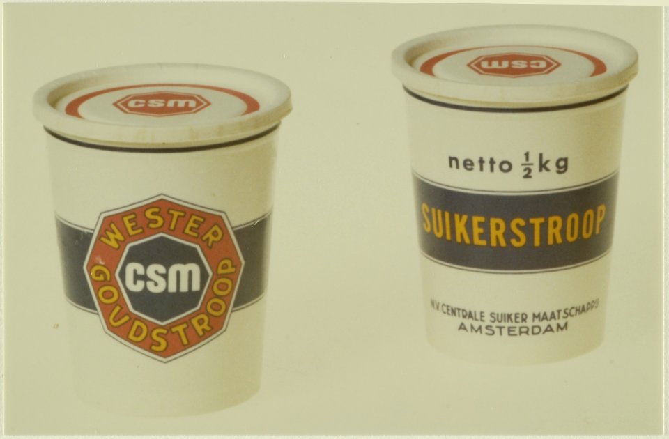 Produkten van CSM Suikerfabriek te Halfweg, NL-HlmNHA 5400465119