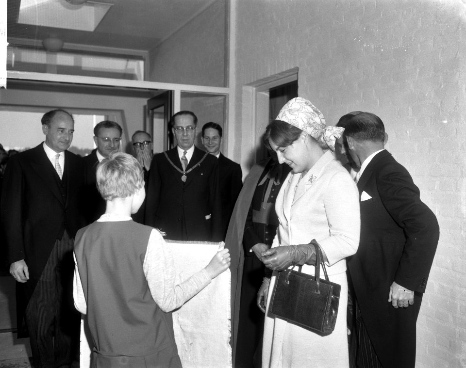 Prinses Margriet te Maastricht, BLO-school Jan Baptist geopend, Bestanddeelnr 918-2778