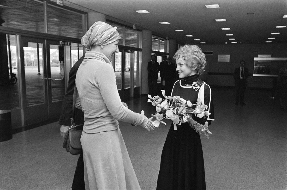 Prinses Margriet woont in Den Haag symposium bij van Rheumabestrijding Margriet, Bestanddeelnr 928-8427