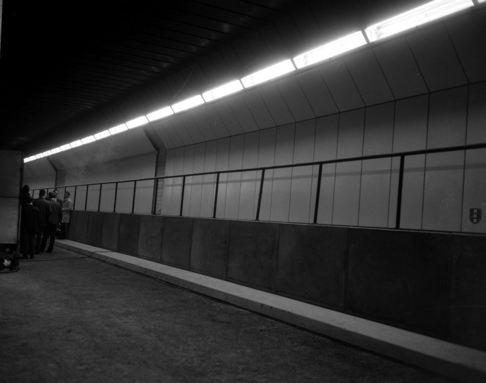 Proefvakken in het noordelijk deel van de tunnel, Bestanddeelnr 919-6357