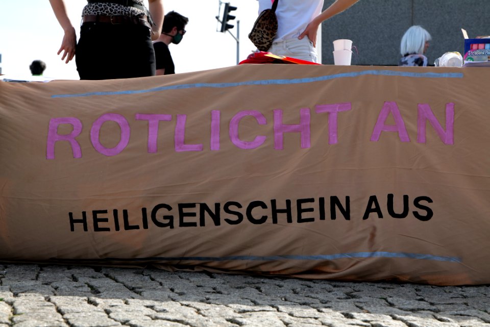 Protest against the march for live Berlin 2020-09-19 10