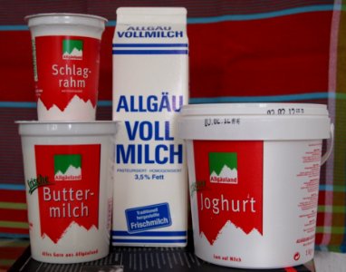 Produkte der Allgäuland-Käsereien GmbH