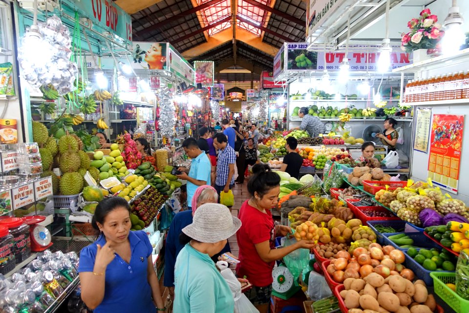 Produce in Ben Thanh Market - Ho Chi Minh City, Vietnam - DSC01105