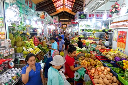 Produce in Ben Thanh Market - Ho Chi Minh City, Vietnam - DSC01105 photo