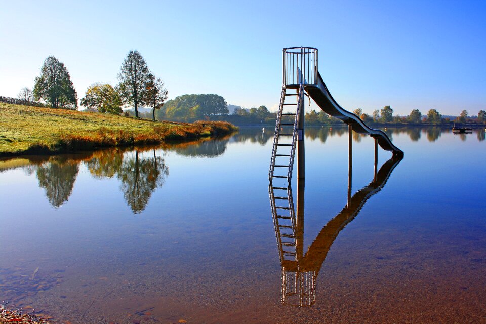 Badesee nature lake
