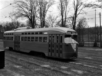 Proefrit met PCC tram in Brussel, Bestanddeelnr 902-5659