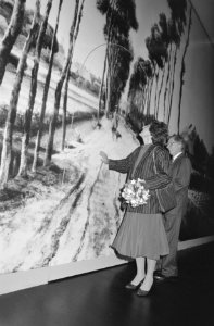 Prinses Margriet opent tentoonstelling Onze meesters van het landschap in Rijk, Bestanddeelnr 934-0915