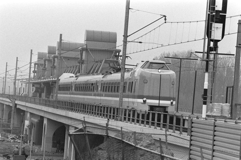 Proefritten, stations, treinen, Bestanddeelnr 933-6236