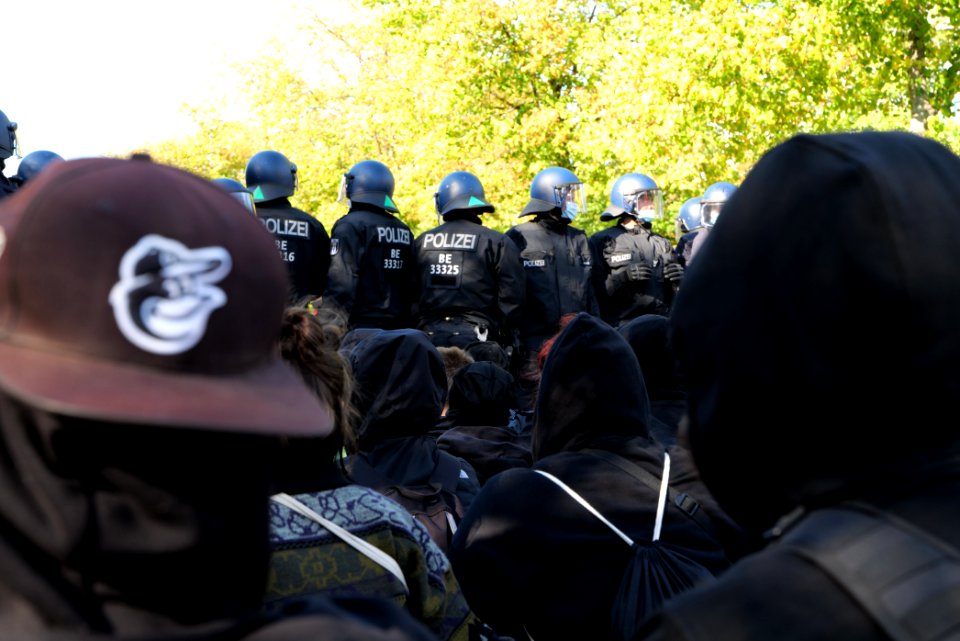 Protest against third way demonstration Berlin 2020-10-03 48