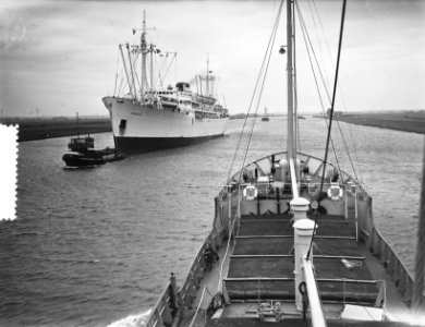 Proefvaart Ms. Elly Danielsen , NV Zaanl. Scheepsbouw Mij. Zaandam, Bestanddeelnr 907-4882
