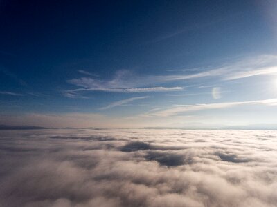 Clouds sky aviation