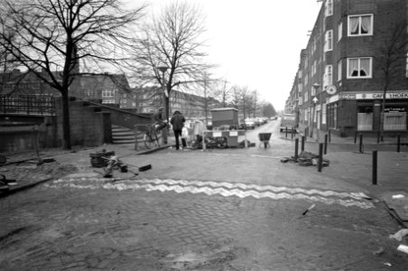 Proeven met verkeersdrempels in Amsterdam, Bestanddeelnr 929-4641
