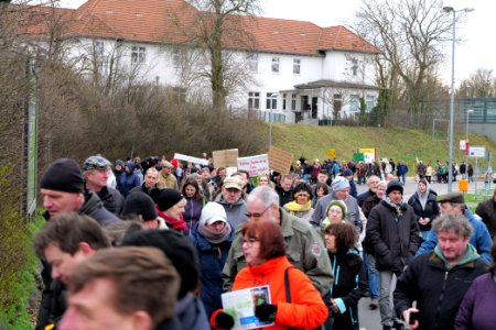 Protest against Tesla factory Erkner 2020-02-22 43