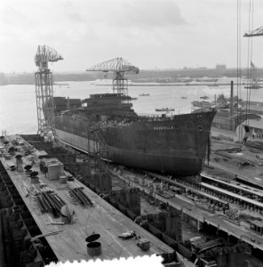 Proefvaart Ms. Elly Danielsen , NV Zaanl. Scheepsbouw Mij. Zaandam, Bestanddeelnr 907-4888