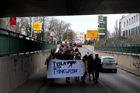 Protest against Tesla factory Erkner 2020-02-22 39