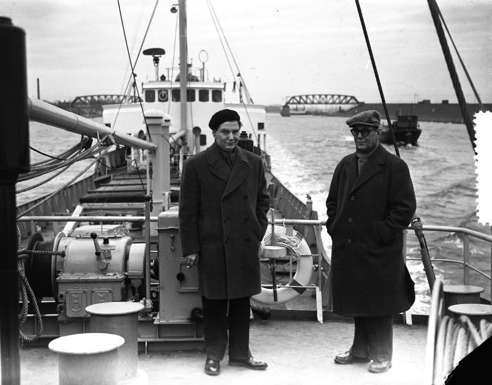 Proefvaart Ms. Elly Danielsen , NV Zaanl. Scheepsbouw Mij. Zaandam, Bestanddeelnr 907-4876