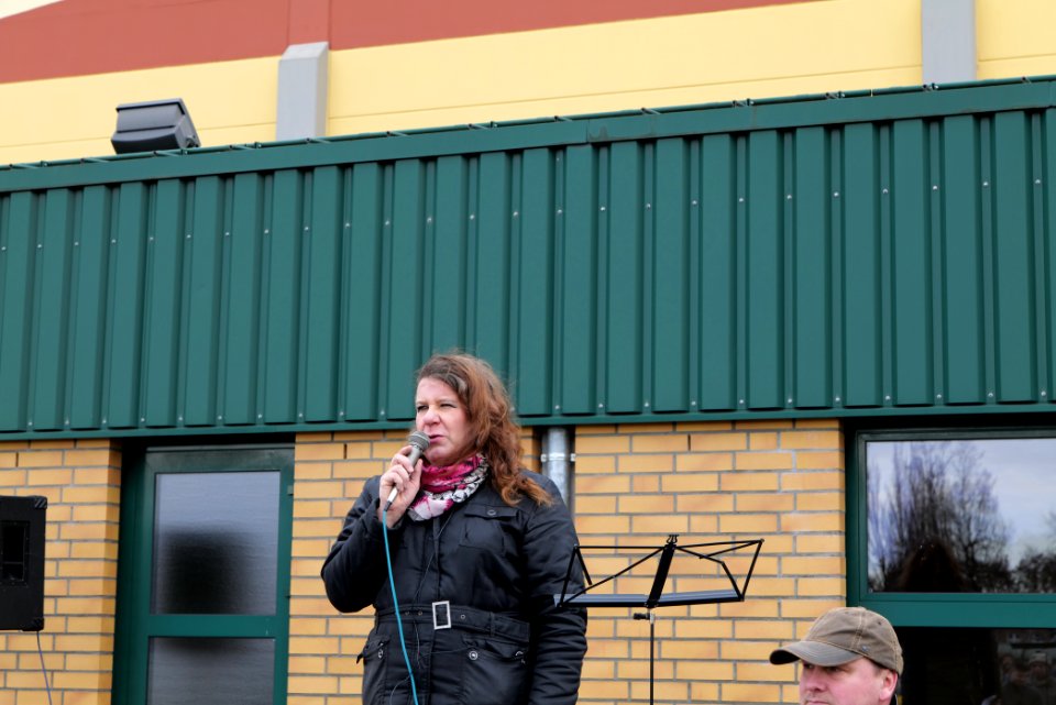 Protest against Tesla factory Erkner 2020-02-22 54