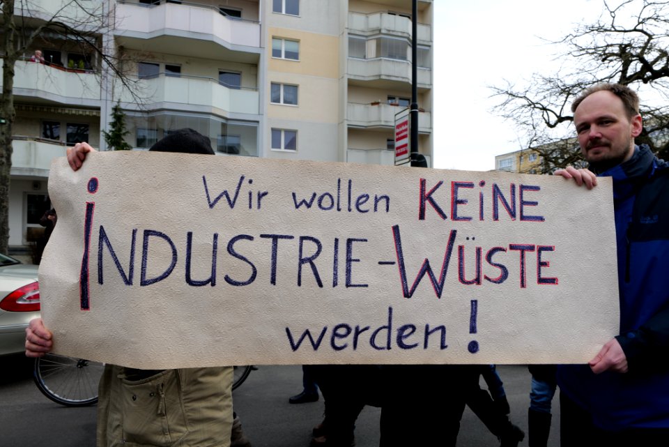 Protest against Tesla factory Erkner 2020-02-22 32