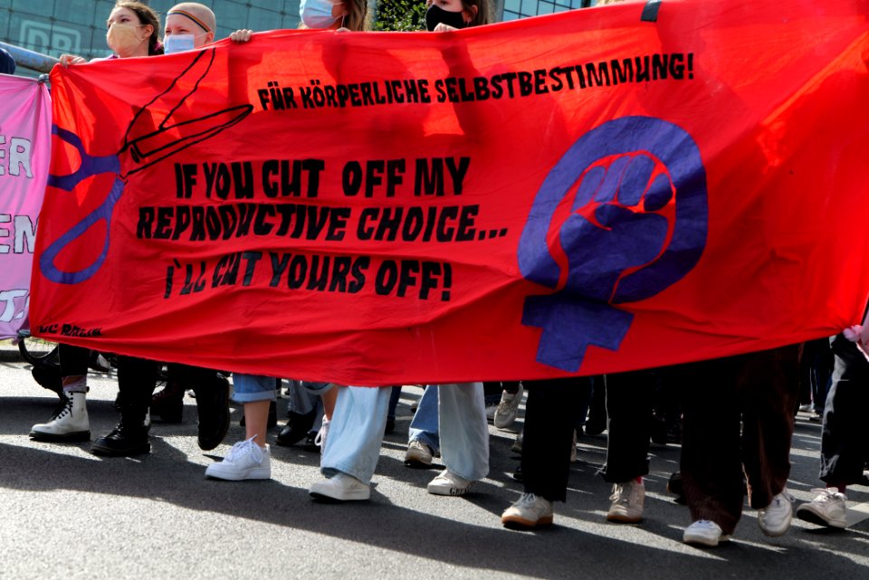 Protest against the march for live Berlin 2020-09-19 15