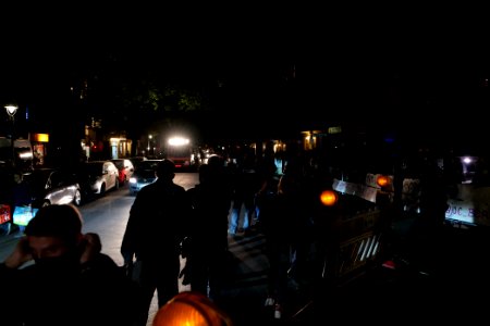 Protest against the Attila Hildmann restaurant 2020-08-28 20