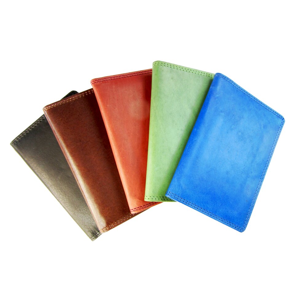 Leather case visitenkartenetui card wallet